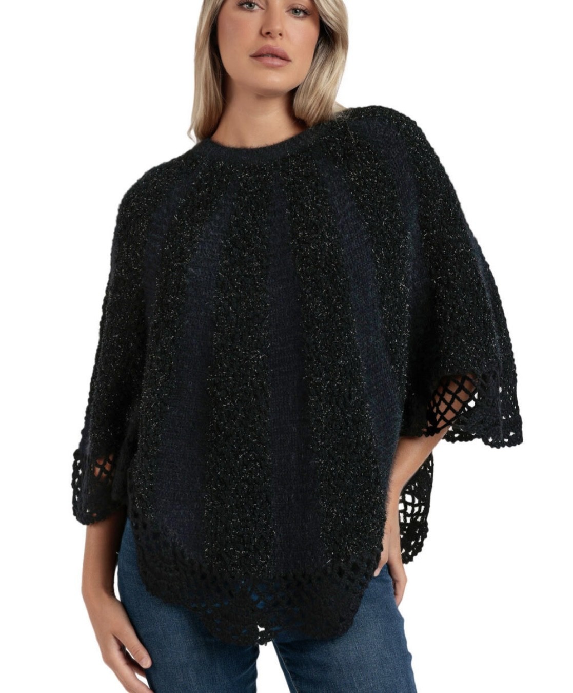 Poncho uni Romantic