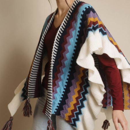 Poncho votre tenue détente et stylée !