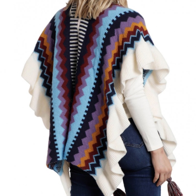 Poncho votre tenue détente et stylée !